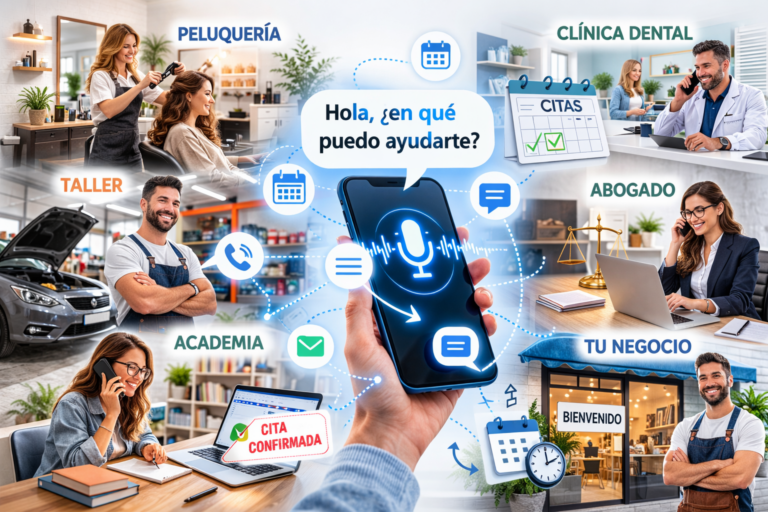 Cómo los agentes de IA de voz ayudan a pequeños negocios a ganar tiempo y atender mejor